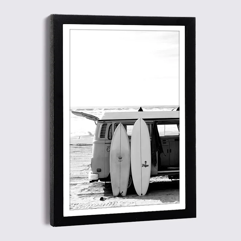 Engraved Wood Frame - A4 13x18 см 6x8 Черная фоторамка