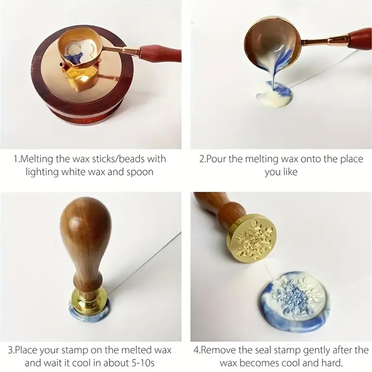 100 шт./упаковка, набор бусин  – обзор и цена Wax Seal Letter Kit