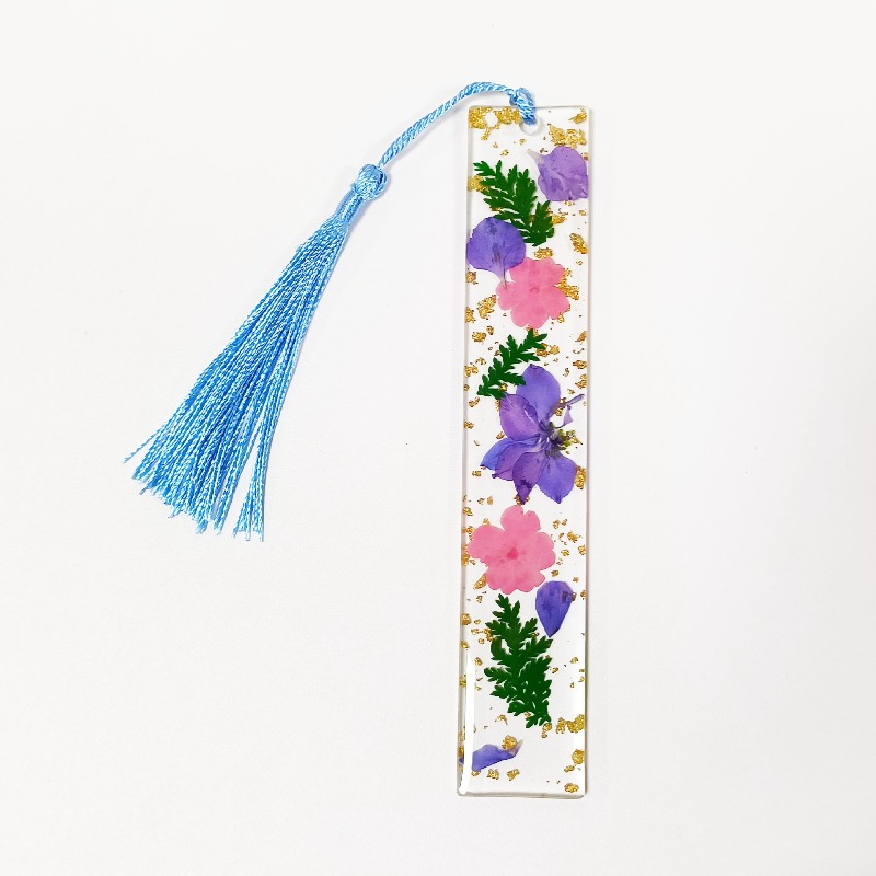 Набор из 5 креативных прозрачн – обзор и цена Dried Flower Bookmark