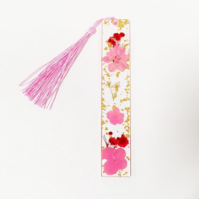 Набор из 5 креативных прозрачн – обзор и цена Dried Flower Bookmark
