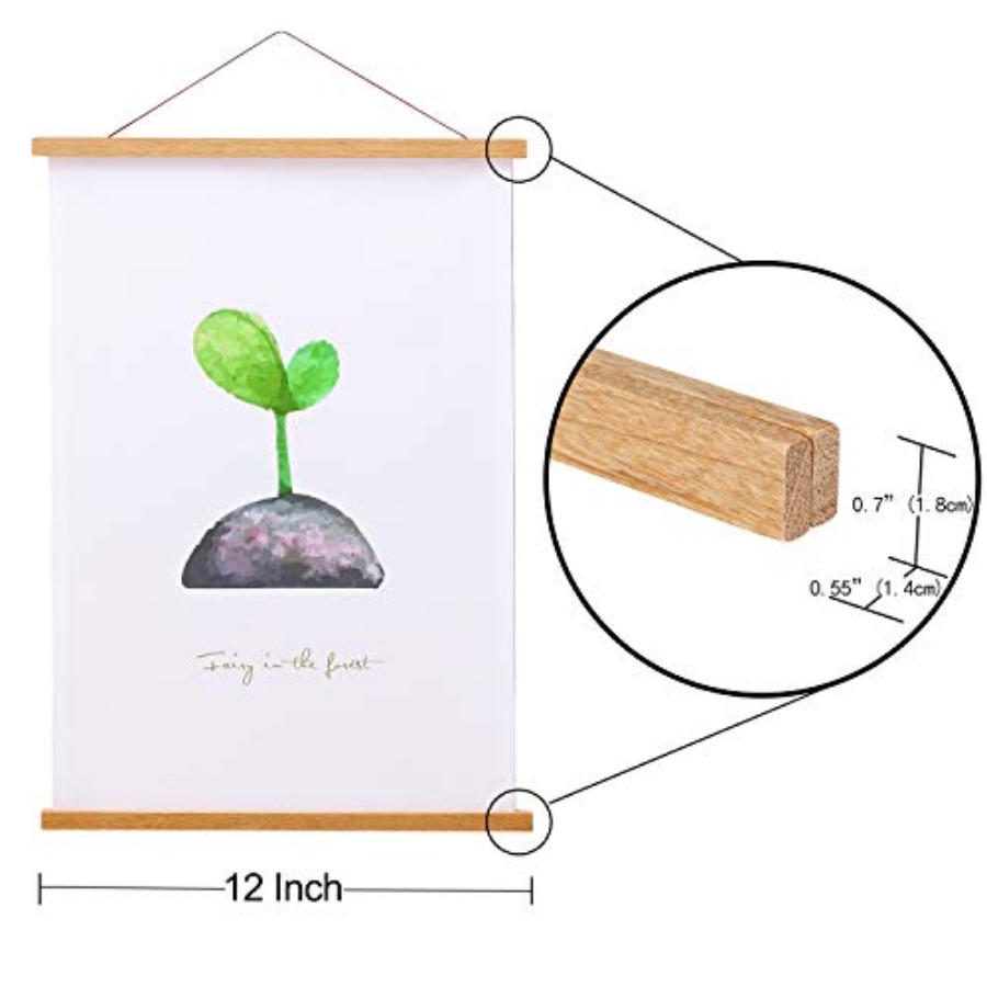 Магнитная рамка для плакатов,  – обзор и цена Engraved Wood Frame